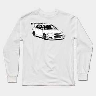 Ichijo's Mitsubishi Lancer Evolution [ Initial D ] Long Sleeve T-Shirt